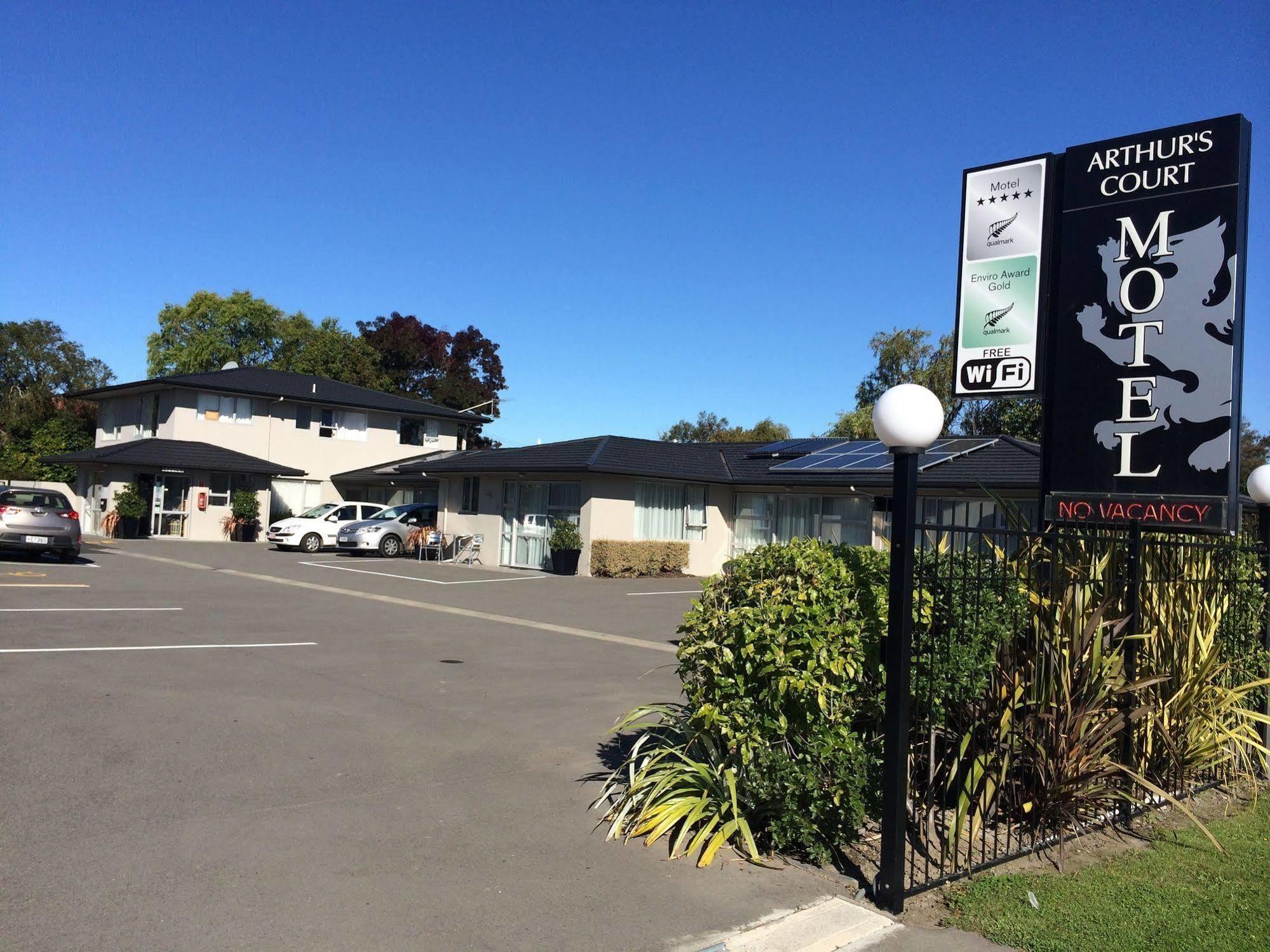 Arthur'S Court Motor Lodge Christchurch Extérieur photo